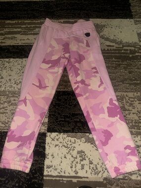 Nicopanda Pink Camo Jogger Pants